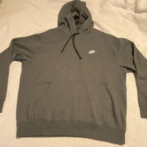 Nike Charcoal Sweatshirt with Swoosh Logo